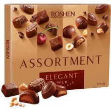 Ассорти из конфет из молочного шоколада "Assortment Elegant" Roshen 154g